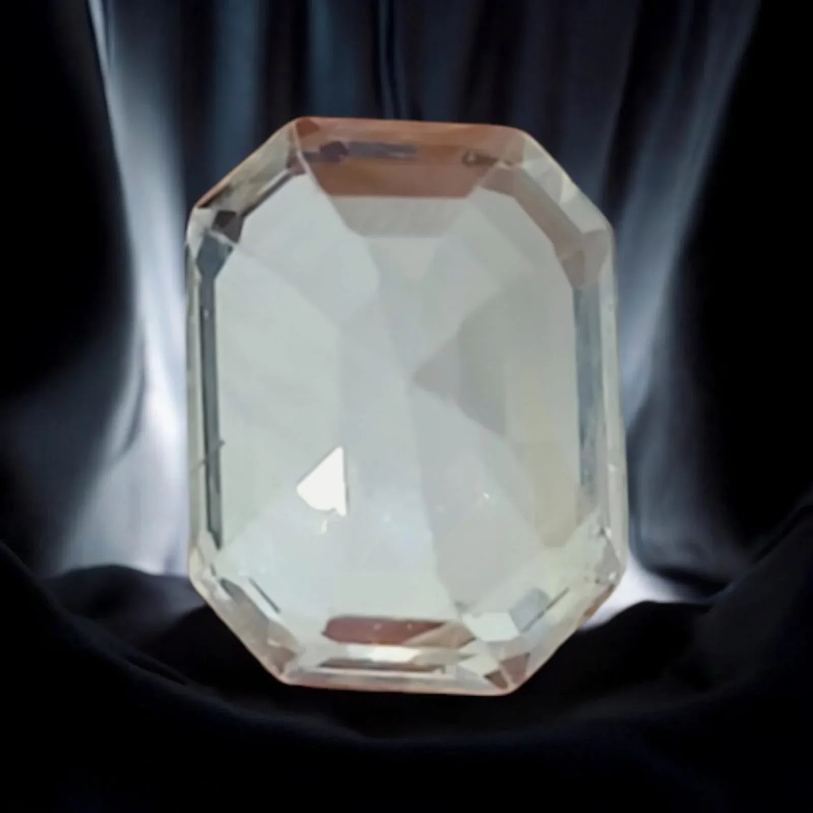 3.51 Ct GII Certified Unheated Untreated Natural Ceylon White Sapphire - Venus Gems