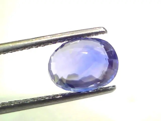 3.52 Ct IGI Certified Unheated Untreated Natural Ceylon Blue Sapphire AA