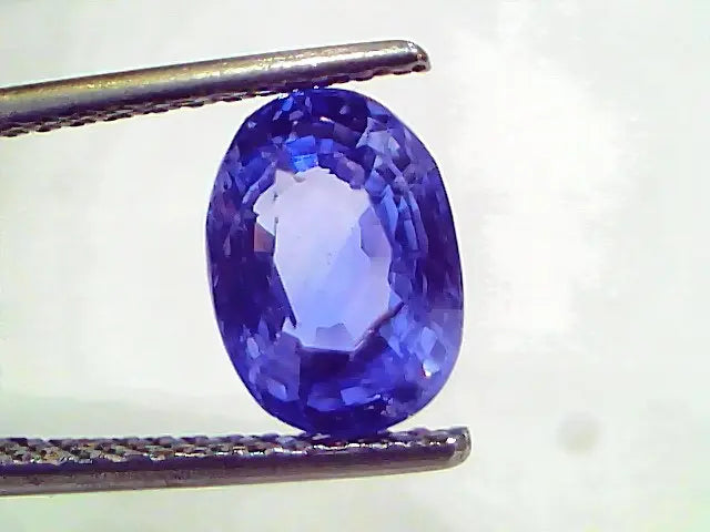 3.52 Ct IGI Certified Unheated Untreated Natural Ceylon Blue Sapphire AA