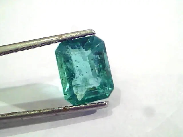 3.60 Ct Untreated Natural Zambian Emerald Gemstone Panna AAA