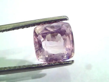 3.51 Ct Unheated Untreated Natural Purple Sapphire Khuni Neelam