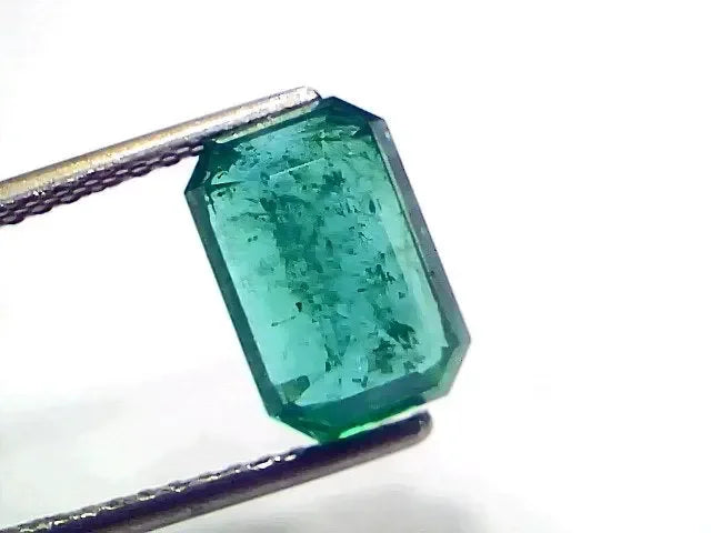 3.53 Ct IGI Certified Untreated Natural Zambian Emerald Gemstone - Venus Gems