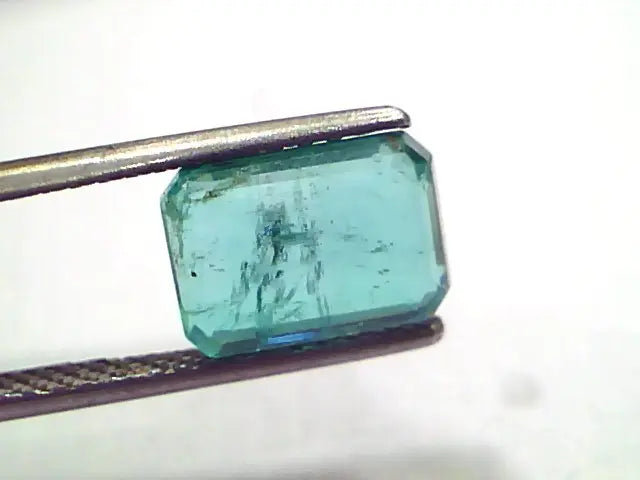 3.54 Ct Untreated Natural Zambian Emerald Gemstone Panna Gems AAA