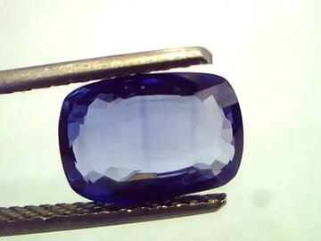 3.57 Ct Untreated Natural Ceylon Blue Sapphire/Neelam Gemstone AA