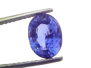 3.55 Ct IGI Certified Unheated Untreated Natural Ceylon Blue Sapphire - Venus Gems