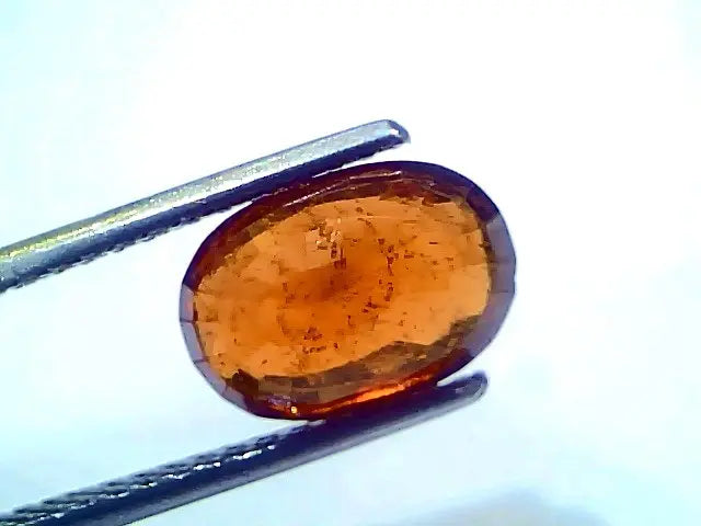3.54 Ct Untreated Natural Ceylon Gomedh/Hessonite Gemstone