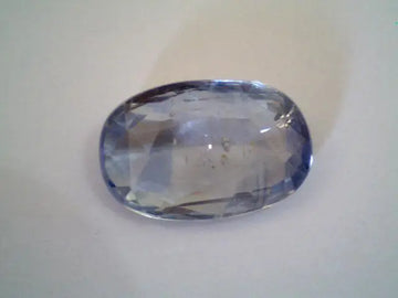 3.55 Carat Unheated Untreated Natural Blue Sapphire From Ceylon