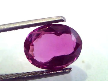 3.47 Ct Unheated Untreated Natural Madagaskar Pinkish Ruby/Sapphire