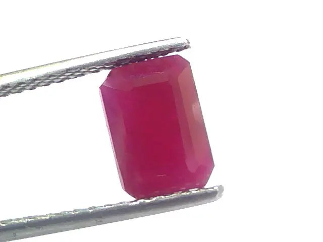 3.58 Ct Certified Unheated Untreated Natural New Burma Ruby