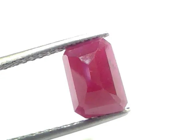 3.58 Ct Certified Unheated Untreated Natural New Burma Ruby
