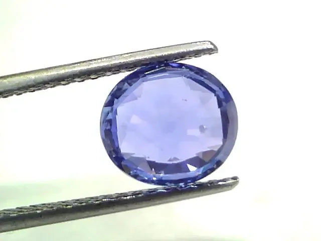 3.56 Ct IGI Certified Unheated Untreated Natural Ceylon Blue Sapphire AAA - Venus Gems