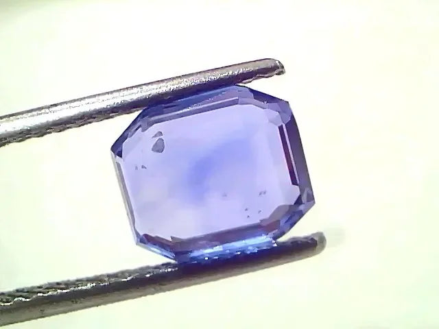 3.57 Ct IGI Certified Unheated Untreated Natural Ceylon Blue Sapphire AAAA - Venus Gems