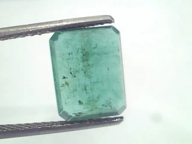3.58 Ct Untreated Natural Zambian Emerald Gemstone Panna Gems