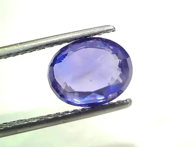 3.57 Ct IGI Certified Unheated Untreated Natural Burma Blue Sapphire AAA - Venus Gems