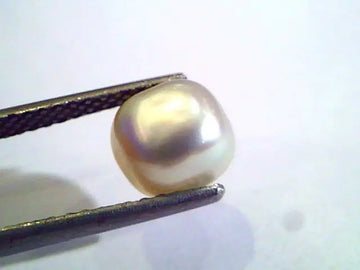 3.57 Ct Certified Natural Venunjula Real Pearl/Real Moti For Moon