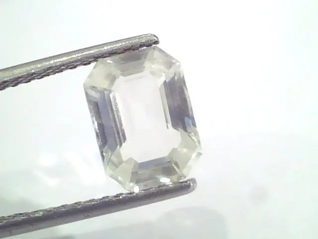 3.56 Ct Unheated Untreated Natural White Sapphire Gemstones