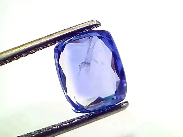 3.58 Ct IGI Certified Unheated Untreated Natural Ceylon Blue Sapphire AAA - Venus Gems