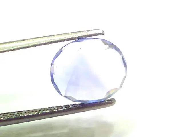 3.58 Ct Unheated Untreated Natural Ceylon Blue Sapphire Neelam Stone