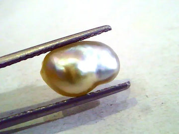 3.58 Ct Certified Natural Venunjula Real Pearl/Real Moti