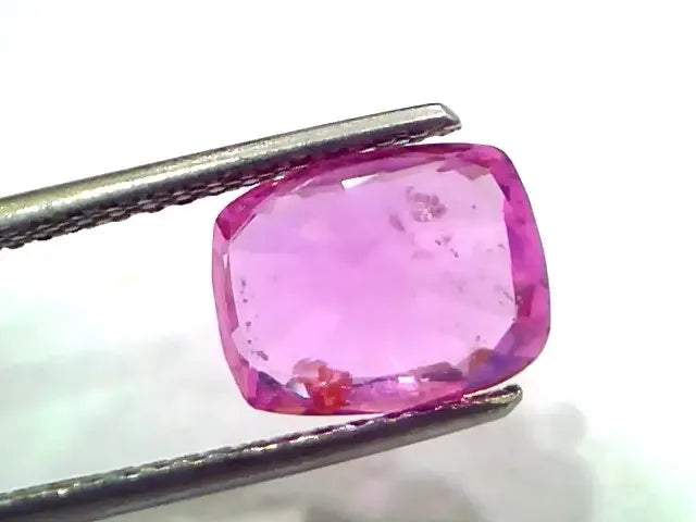 3.58 Ct GII Certified Unheated Untreated Natural Madagaskar Ruby AAAA - Venus Gems