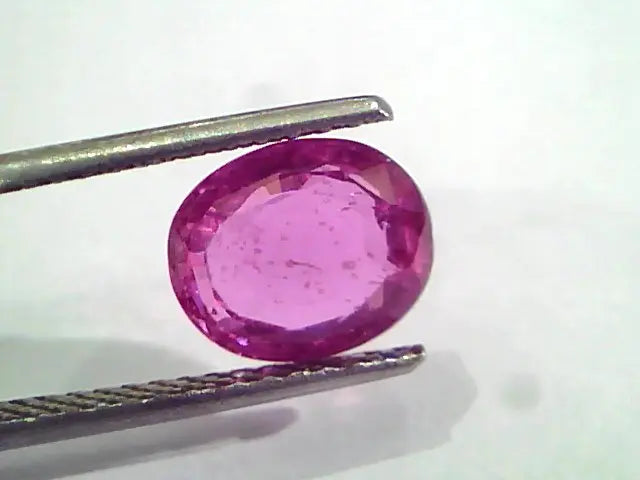 3.60 Ct GII Certified Unheated Untreated Natural Madagaskar Ruby