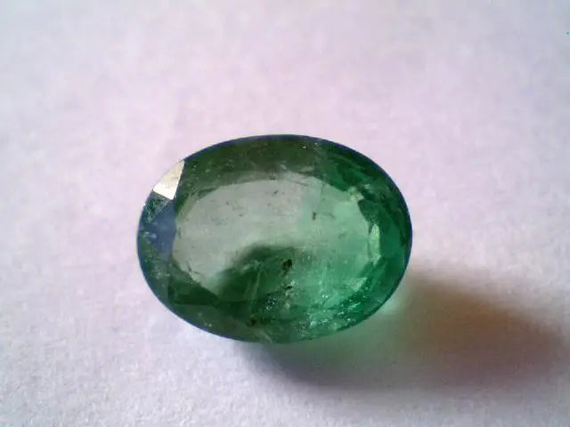 3.60 VVS CLEAN UNTREATED NATURAL ZAMBIAN EMERALD GEMSTONE,PANNA