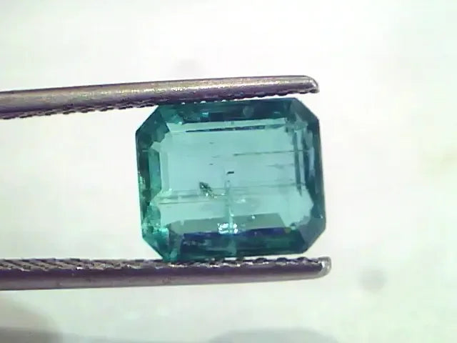 3.05 Ct Certified Untreated Natural Zambian Emerald Gemstone AAA - Venus Gems