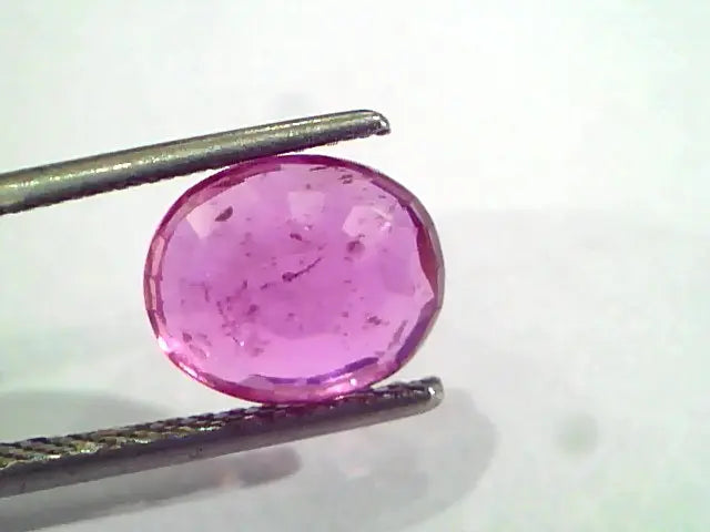 3.60 Ct GII Certified Unheated Untreated Natural Madagaskar Ruby