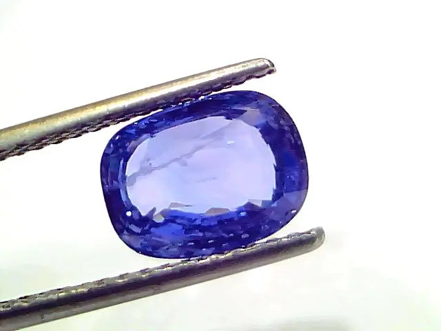 3.61 Ct IGI Certified Unheated Untreated Natural Ceylon Blue Sapphire AAA