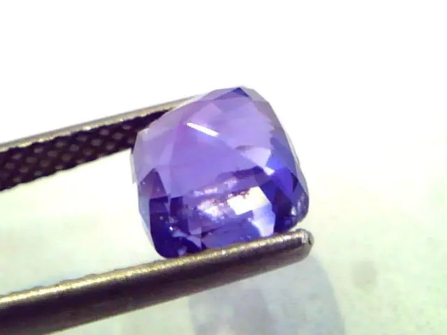 3.61 Ct Unheated Untreated Natural BURMA Peacock Blue Sapphire Neelam
