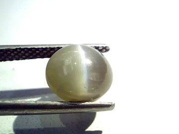 3.61 Ct Certified Untreted Natural Chrysoberyl Cats Eye,Lehsunia