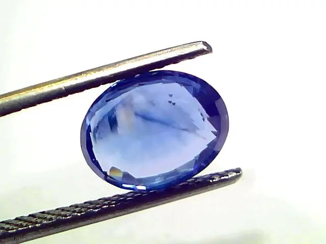 3.62 Ct IGI Certified Unheated Untreated Natural Ceylon Blue Sapphire AAA