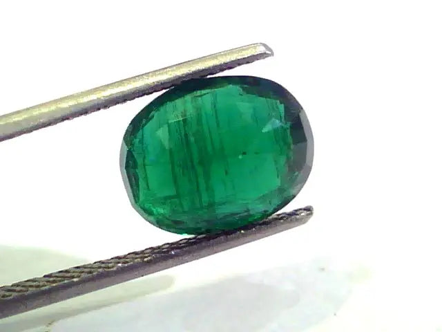3.62 Ct Untreated Top Colour Premium Natural Zambian Emerald AAA