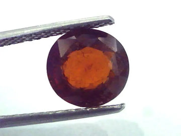 3.62 Ct Untreated Natural Ceyloni Gomedh/Hessonite Gemstone