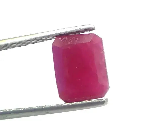 3.64 Ct Certified Unheated Untreated Natural New Burma Ruby - Venus Gems