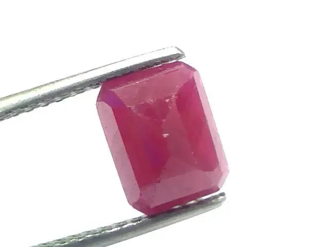 3.64 Ct Certified Unheated Untreated Natural New Burma Ruby - Venus Gems