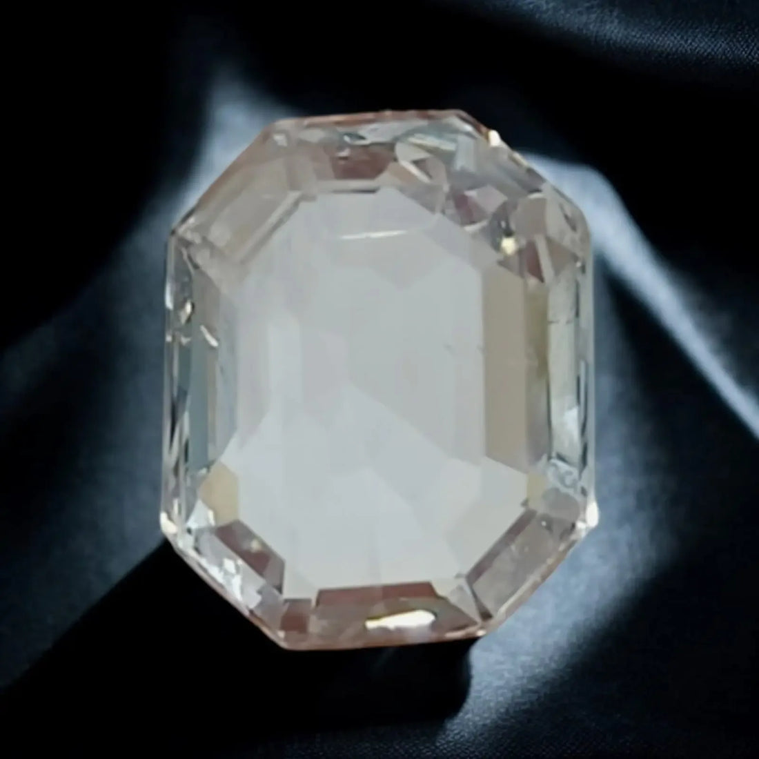 3.63 Ct IGI Certified Unheated Untreated Natural Premium White Sapphire - Venus Gems