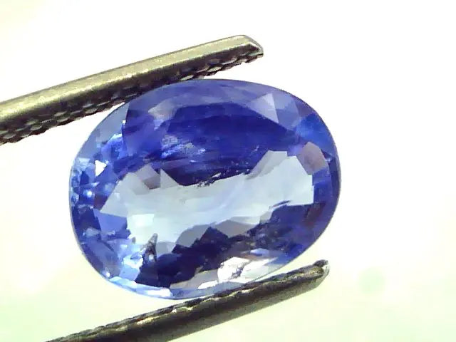 3.63 Ct Unheated Untreated Natural Ceylon Blue Sapphire Neelam Gems