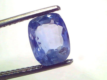 3.64 Ct 4 Ratti IGI Certified Unheated Untreated Natural Ceylon Blue Sapphire
