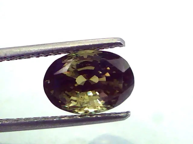 3.65 Ct Untreated Natural Colour Changing Alexandrite GII Certified