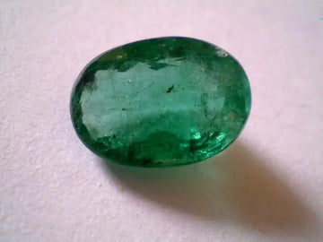 3.66 Ct Untreated Natural Premium Quality Zambian Emerald Stone