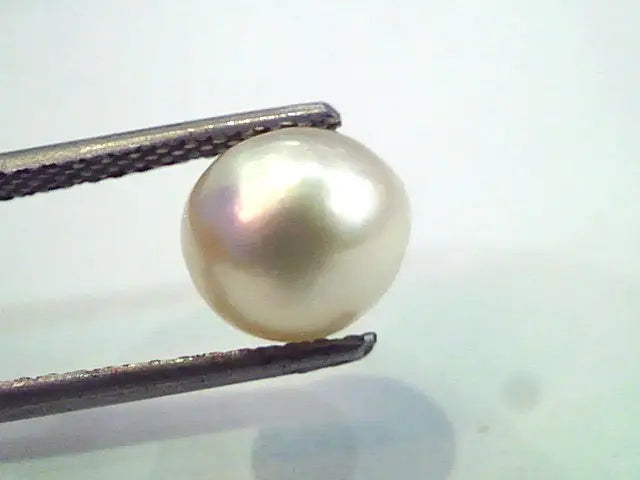 3.66 Ct,8.73 Chaw Natural Basra Pearl,Real Moti Certified *RARE*