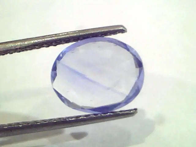 3.67 Ct Unheated Untreated Ceylon Blue Sapphire Neelam Gemstone