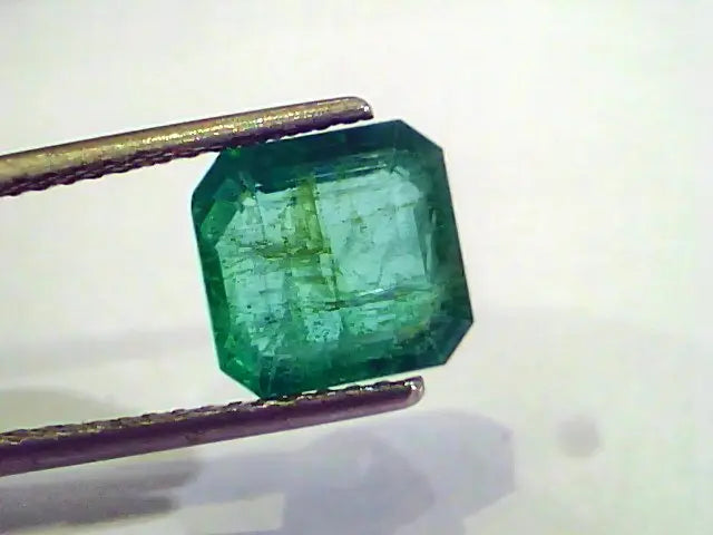 3.70 Ct Untreated Natural Zambian Emerald Gemstone Panna