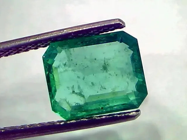 3.68 Ct IGI Certified Untreated Natural Colombian Emerald Gems AAA - Venus Gems