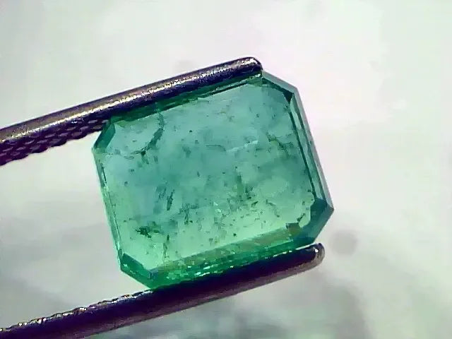 3.68 Ct IGI Certified Untreated Natural Colombian Emerald Gems AAA - Venus Gems