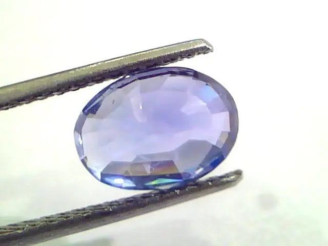 3.70 Ct IGI Certified Unheated Untreated Natural Ceylon Blue Sapphire