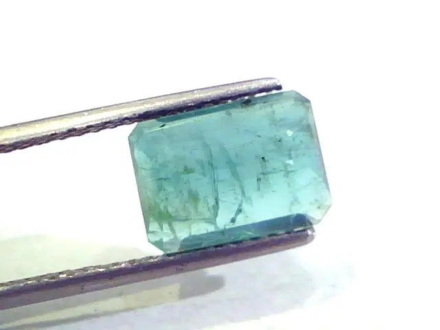 3.77 Ct Unheated Untreated Natural Zambian Emerald Panna Gems