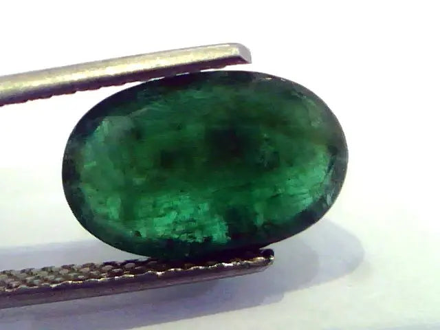 3.76 Carat Natural Untreated Zambian Emerald A++ Premium