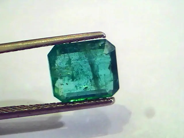 3.70 Ct Untreated Natural Zambian Emerald Gemstone Panna
